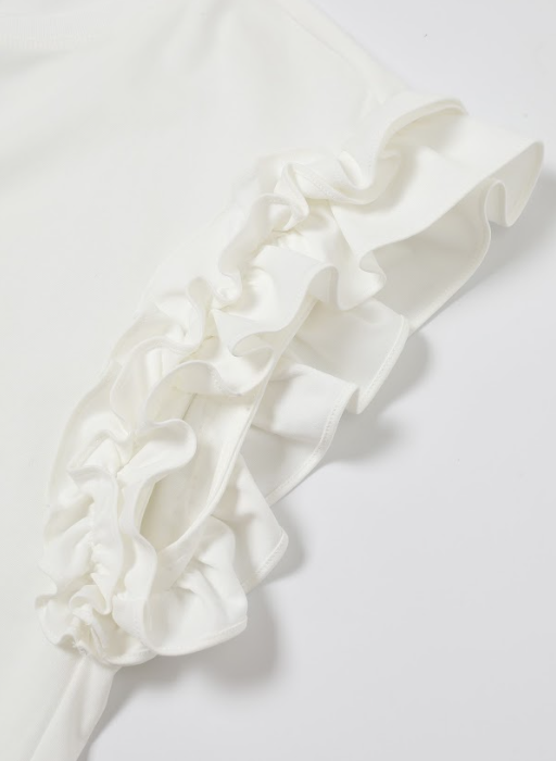 The Ruffle Sleeve Muse Knit Top