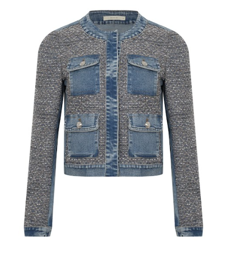 Tweed & Indigo Elegance Jacket
