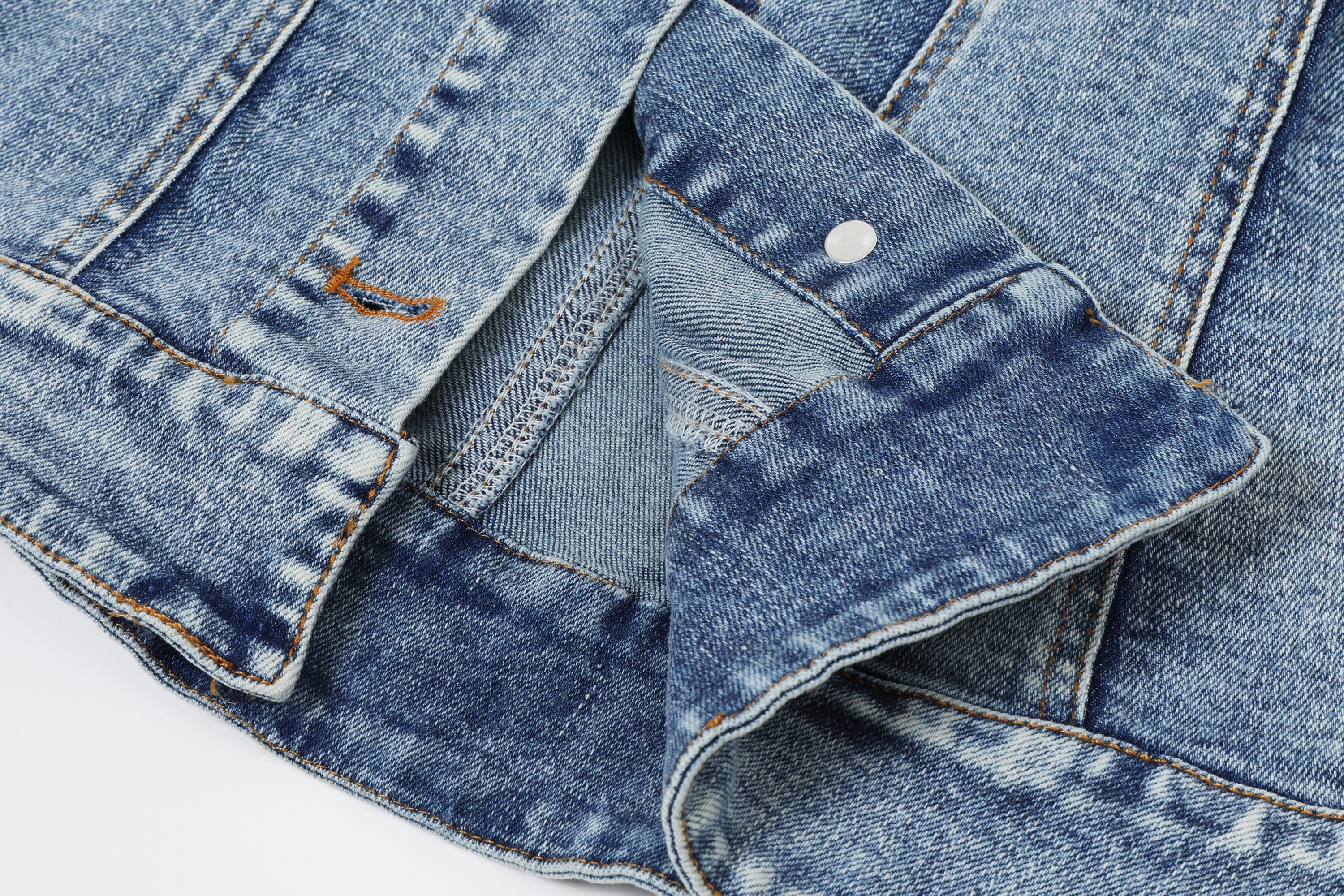 Marzi Mixed Media Denim T-shirt