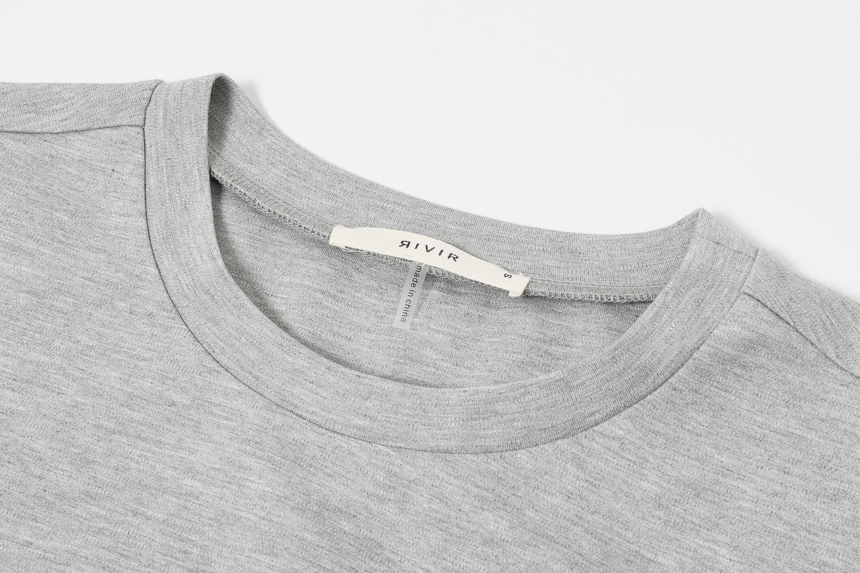 Marzi Mixed Media Denim T-shirt