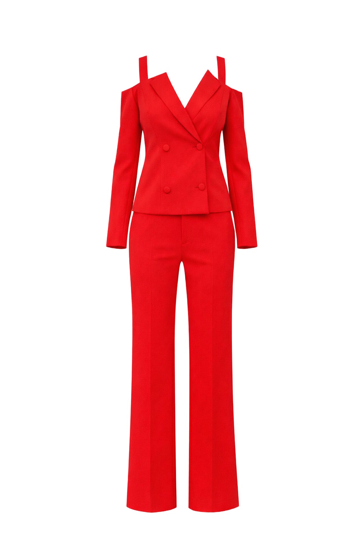 Women's Cutout Sleeved Suit Sets