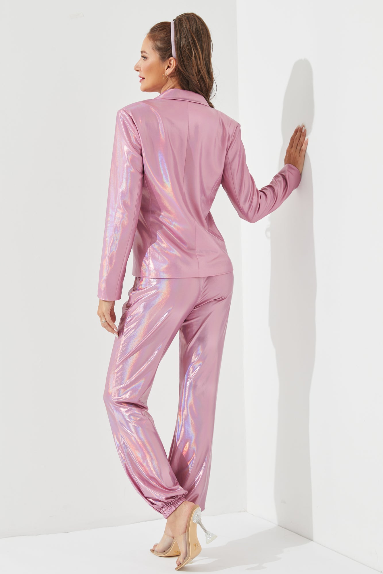 Blazer, Bra Top, an Jogger Pants Set