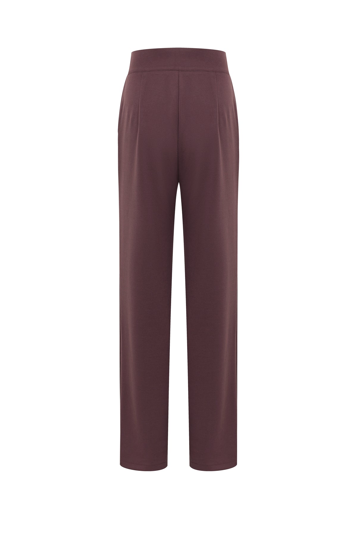 Casual Day Crop Top and High Waist Pants Set