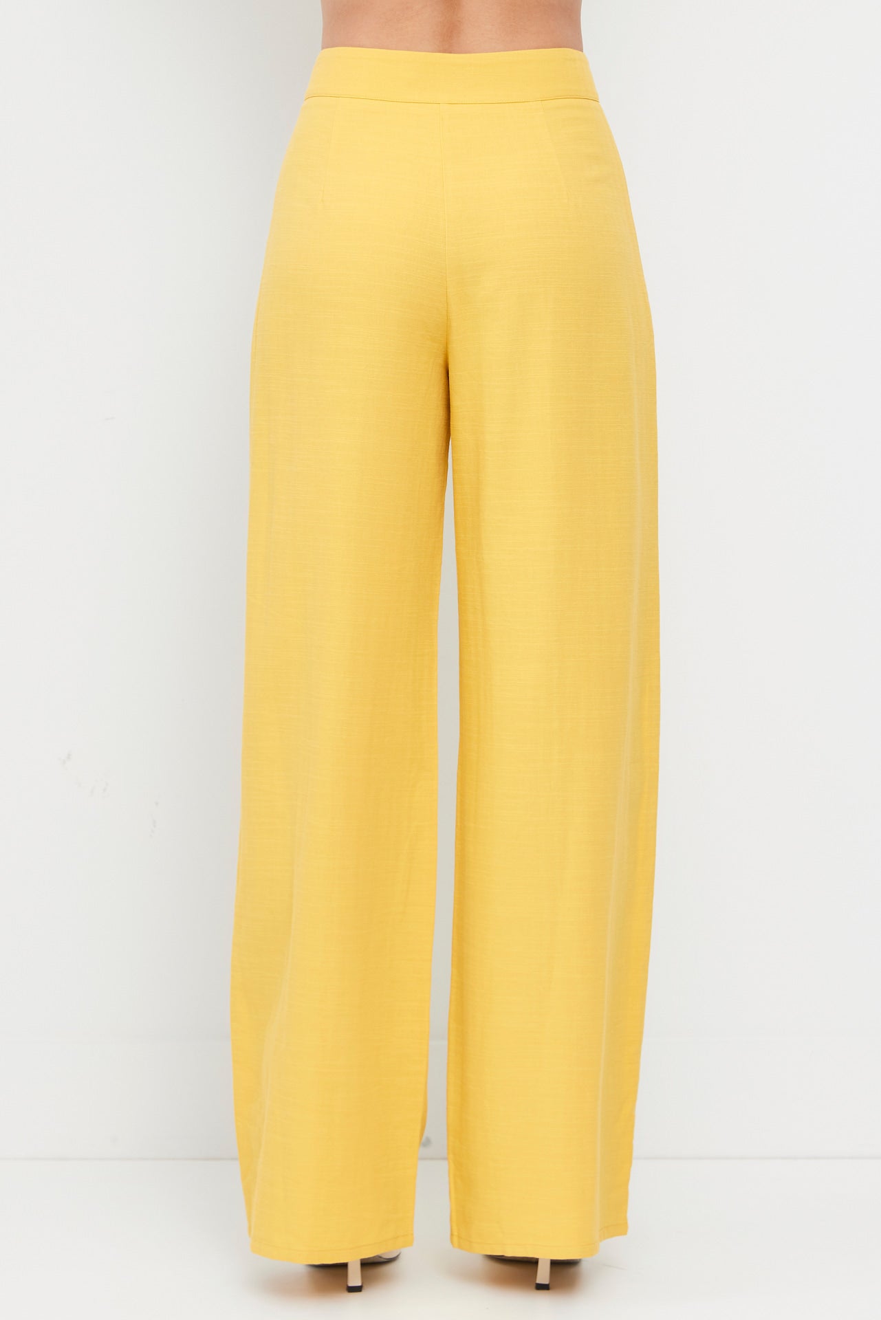Balloon Sleeve Top & Pleated Detail Pant Set