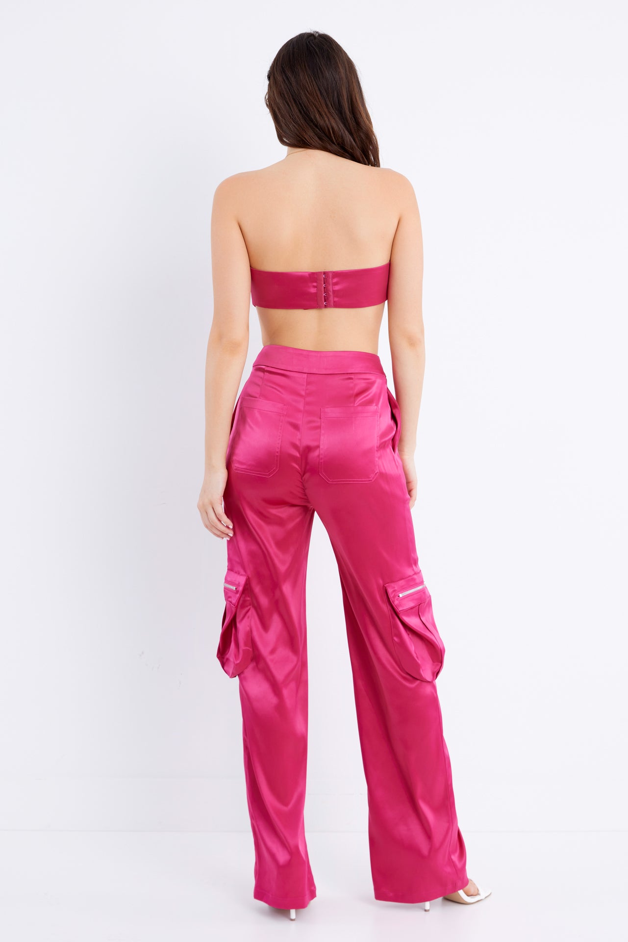 Satin Cargo 2 Piece Set
