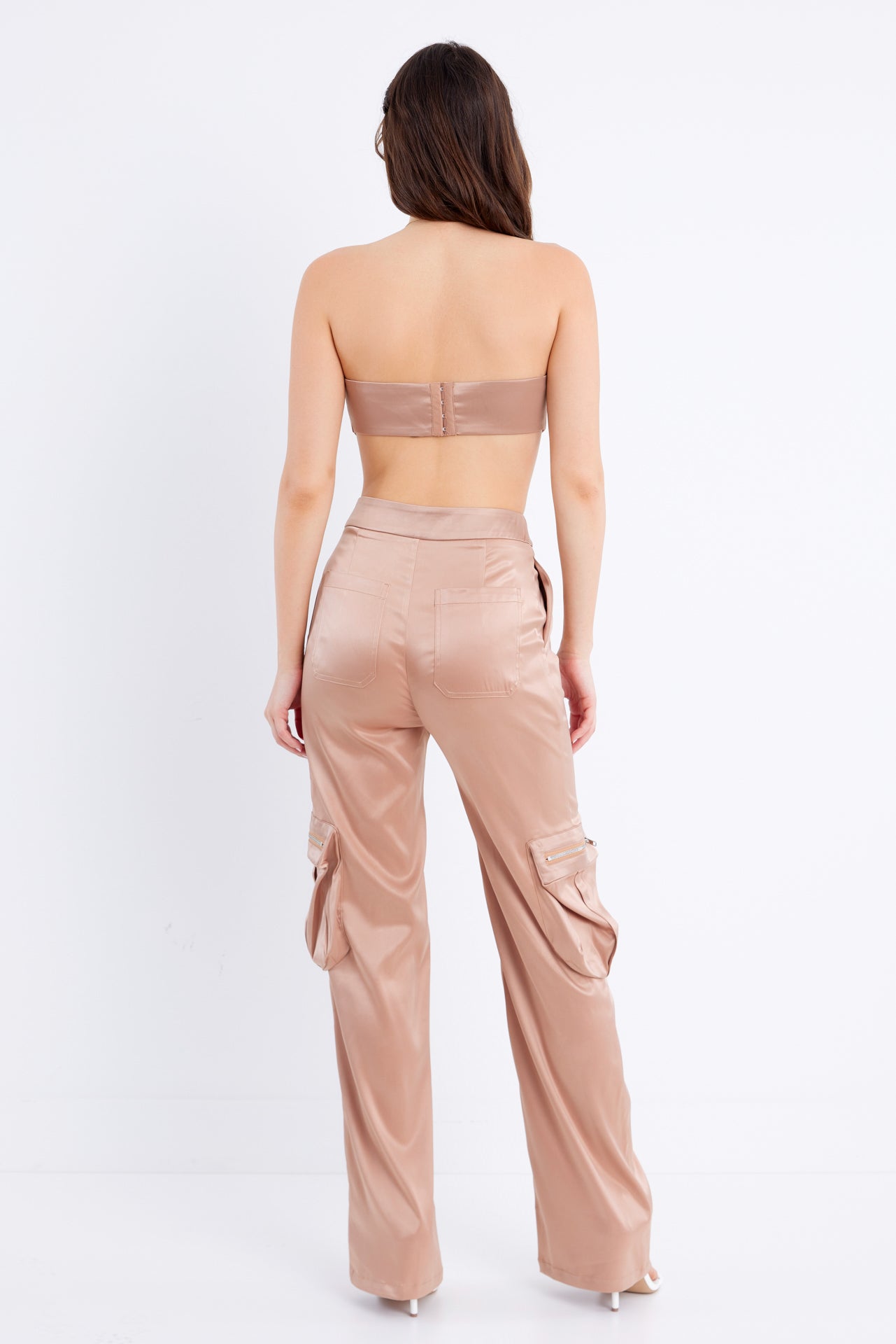 Satin Cargo 2 Piece Set