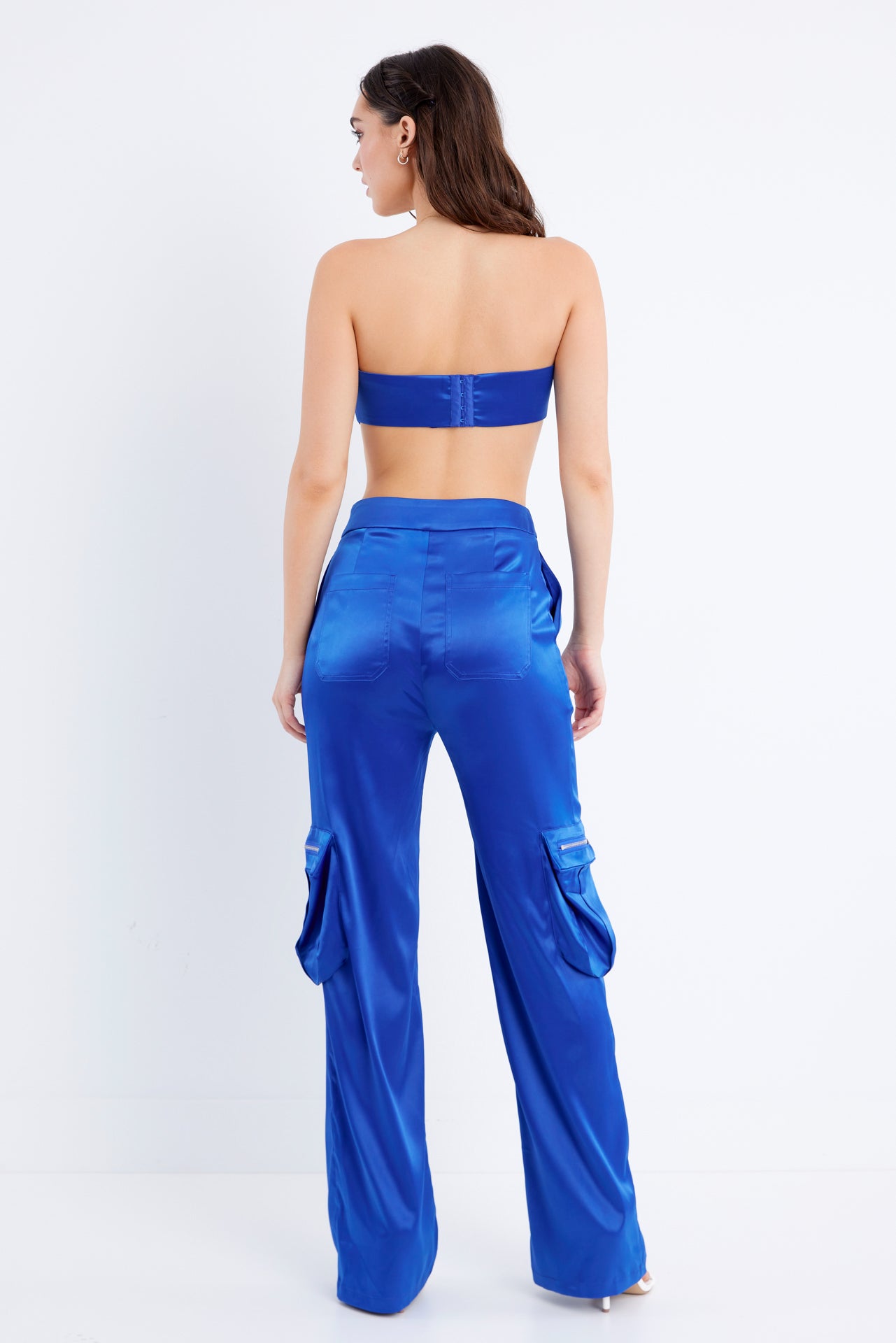Satin Cargo 2 Piece Set