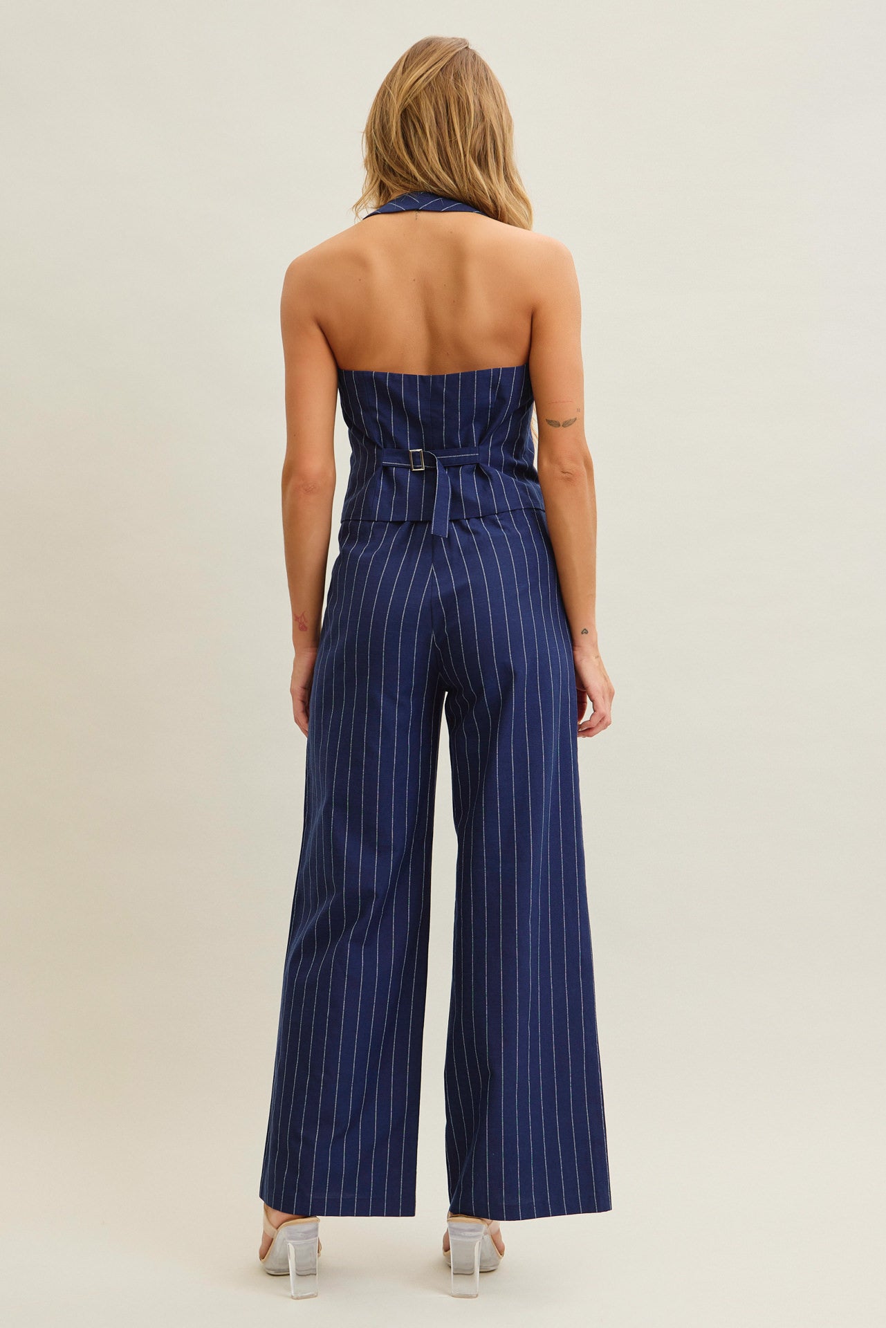 Mirella Vest and Wide Leg Pants Set