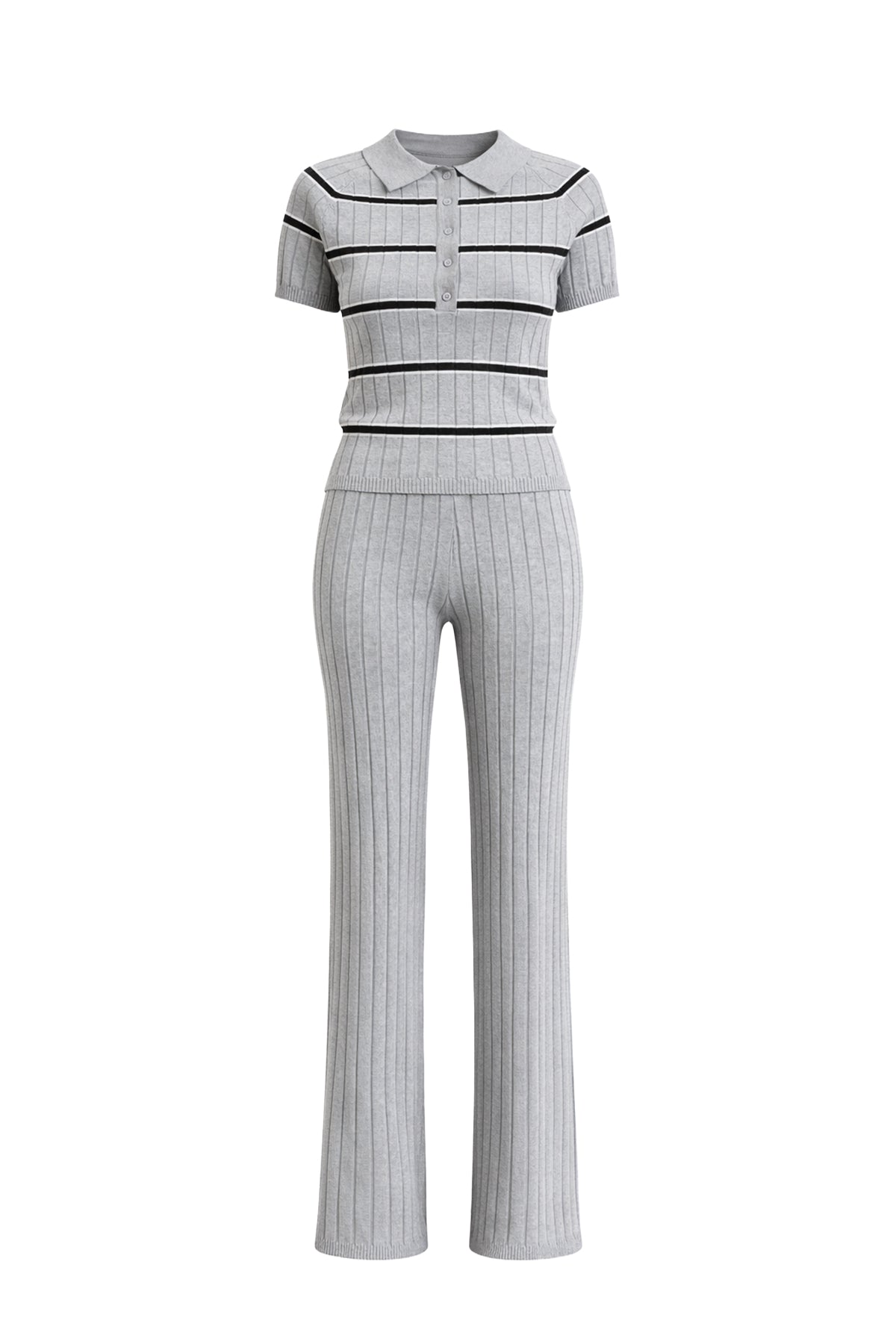Velora Comfort Stripe Top & Pants Wear
