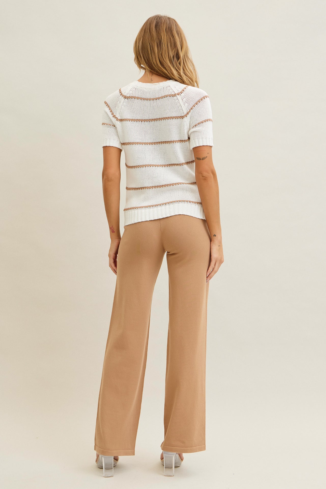 Marcelline Stripe Top & Pants Set