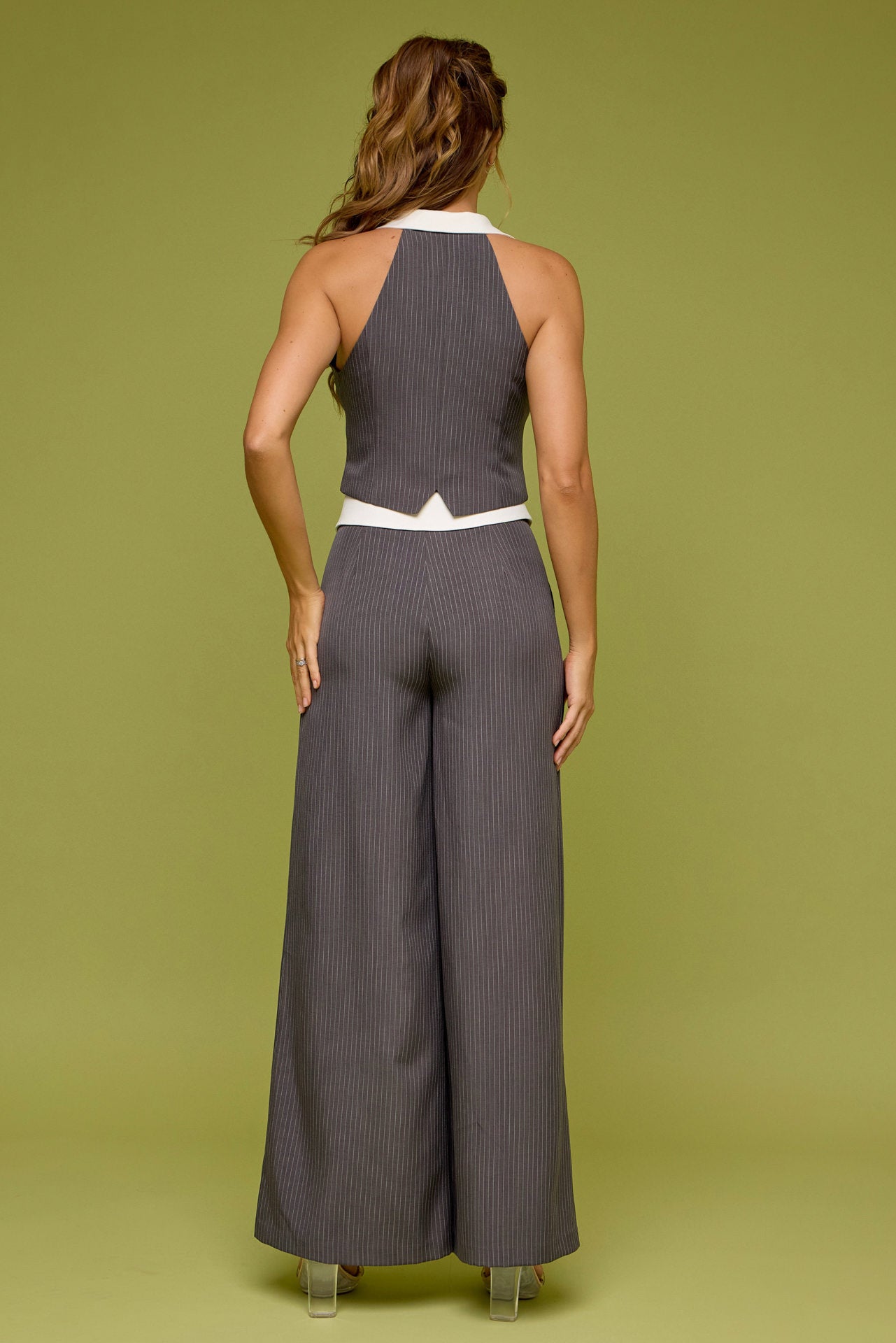 The Signature Stripe Vest and Pants Set