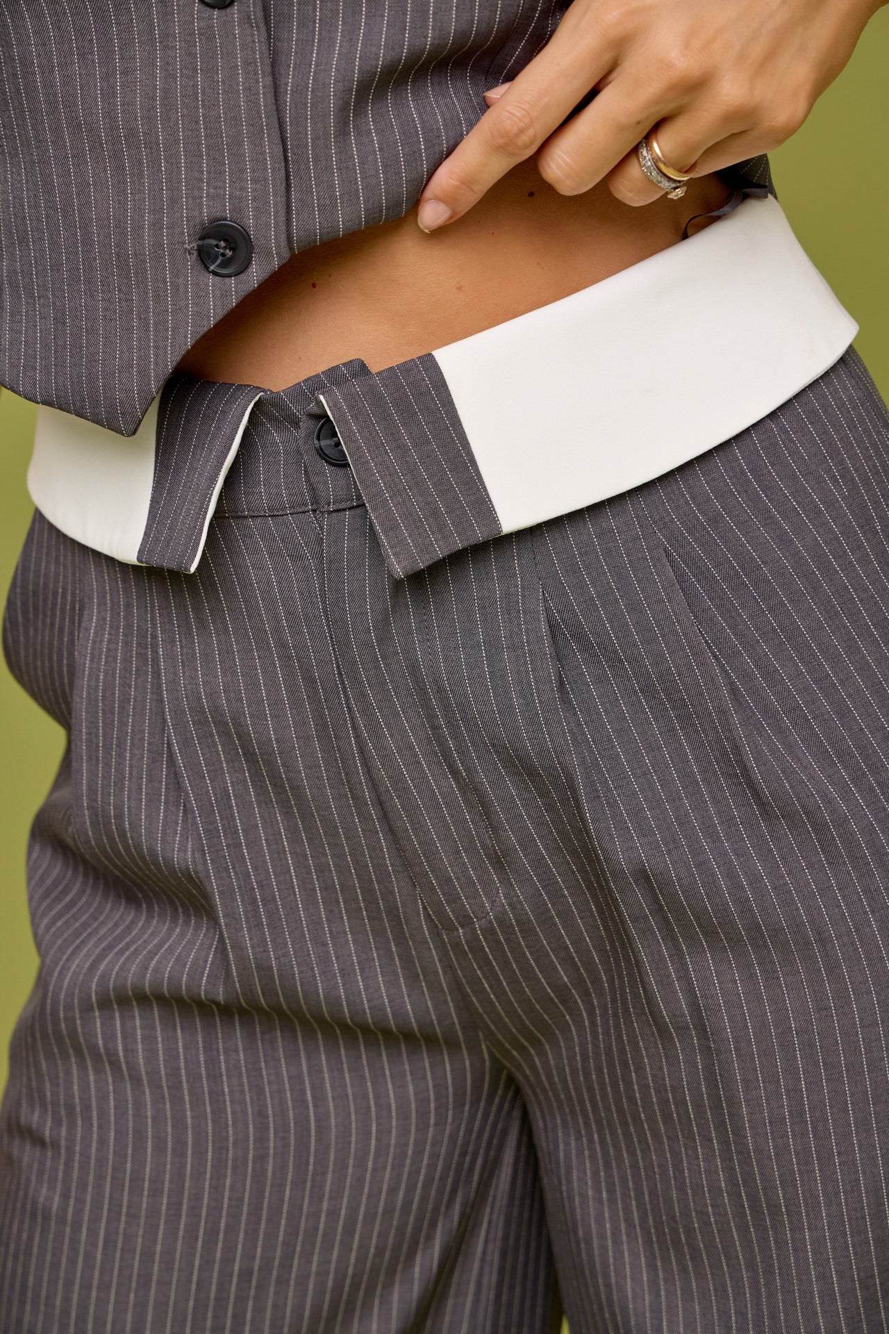 The Signature Stripe Vest and Pants Set