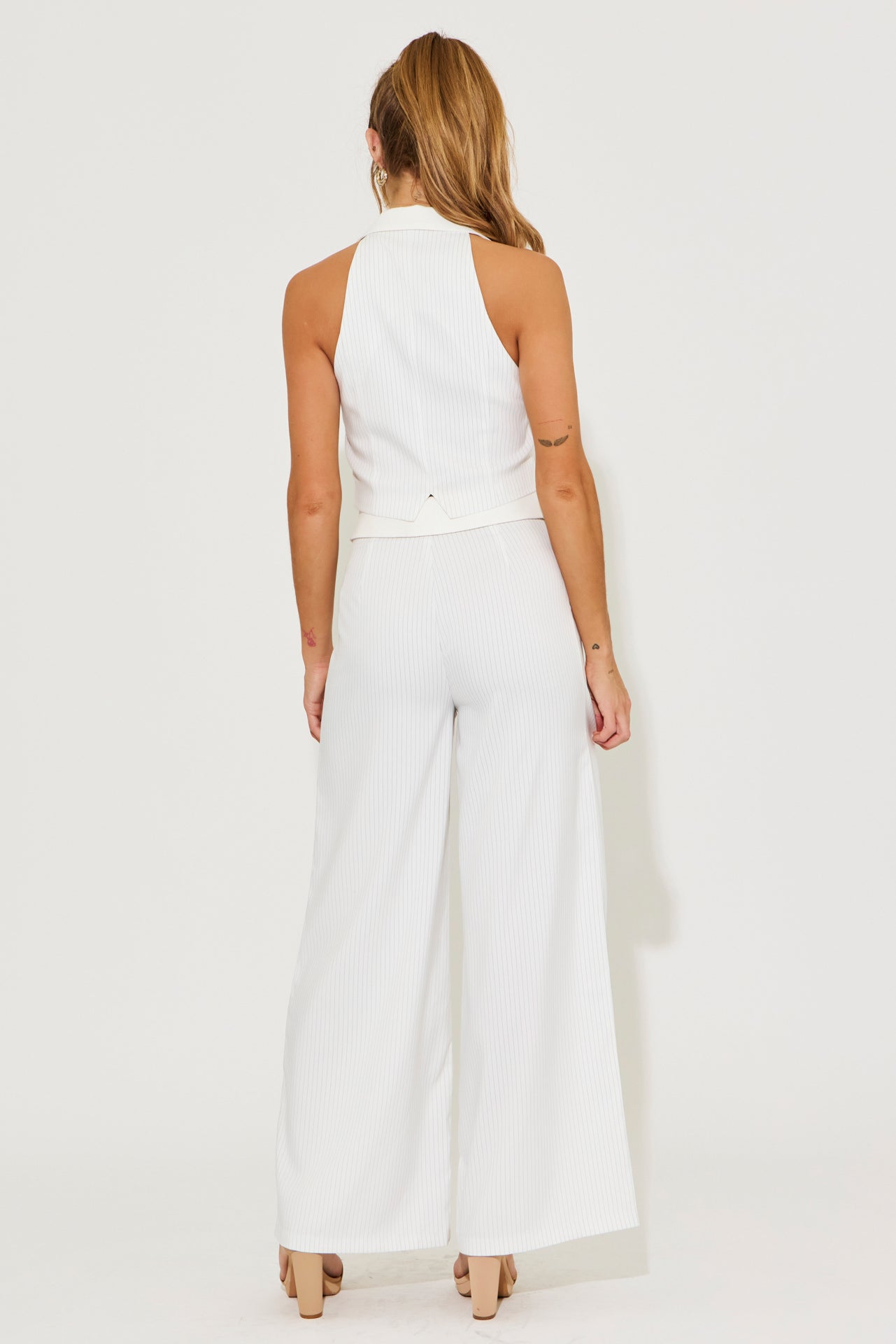 The Signature Stripe Vest and Pants Set