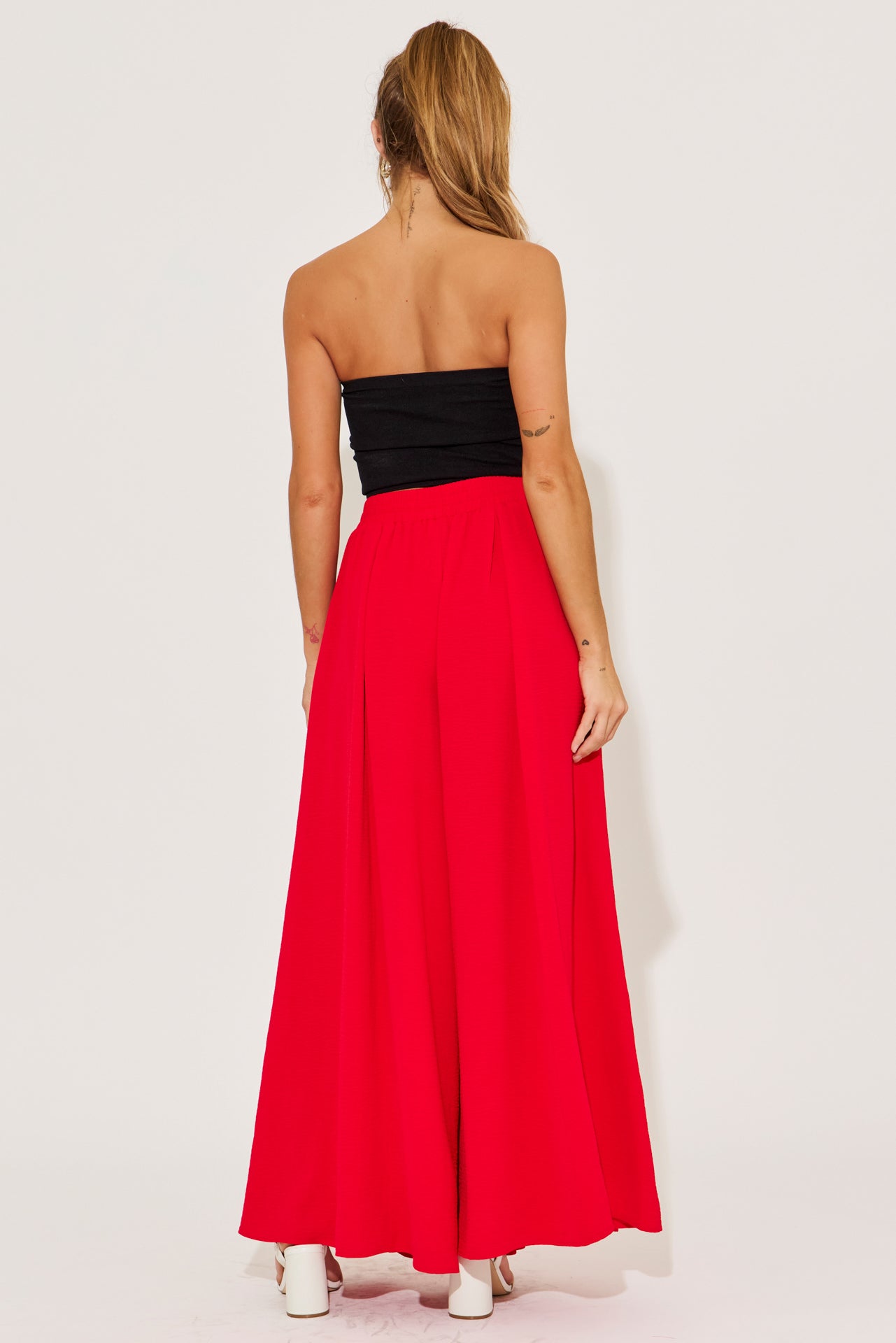 Adelaide Tie Front Wide Pants