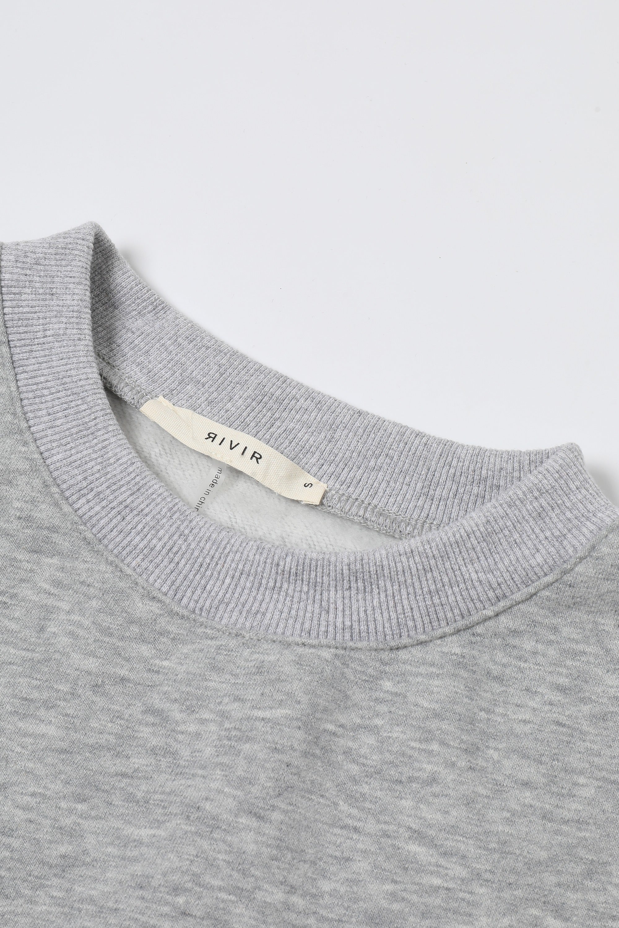 Denim Sleeve Code Sweatshirt