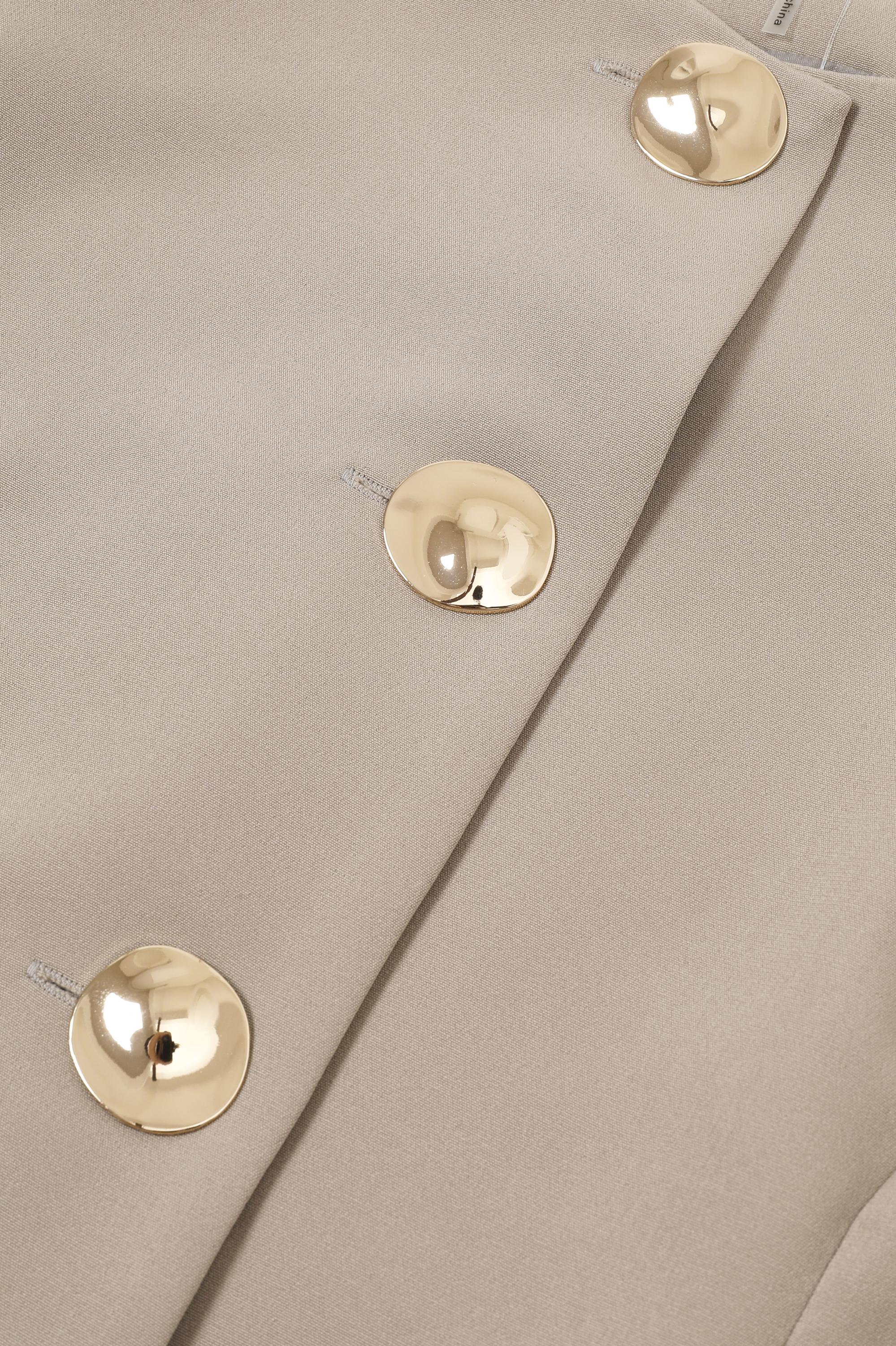 Serenity Structure Woven Long Sleeve Vest & Pants Set