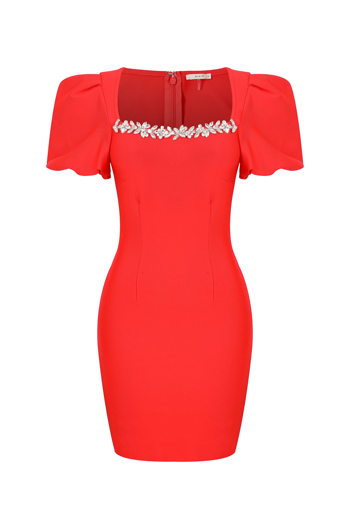 Velour Majesty Bandage Short Sleeve Dress