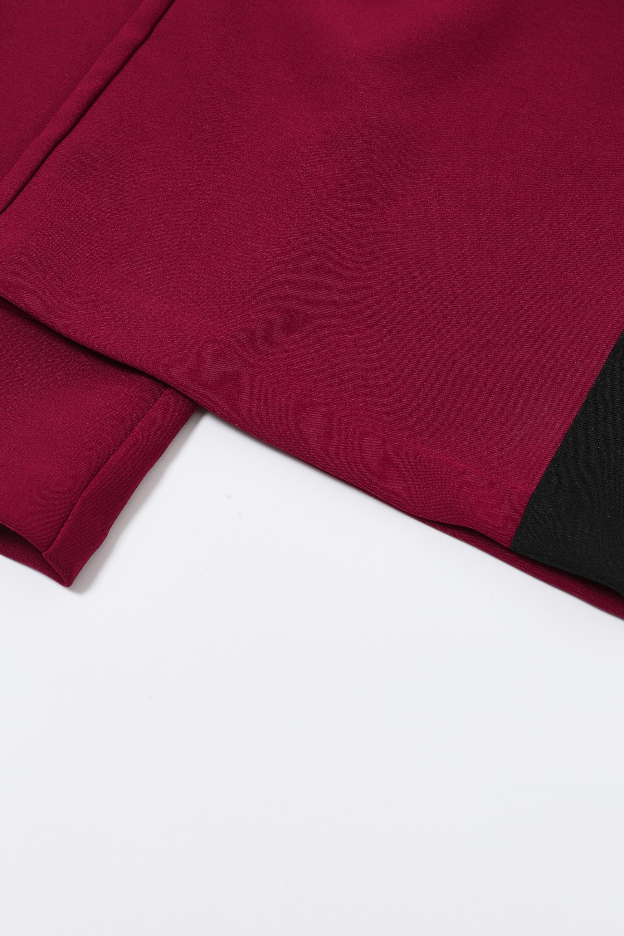 Elegance Structure Long Sleeve Top & Pants Set