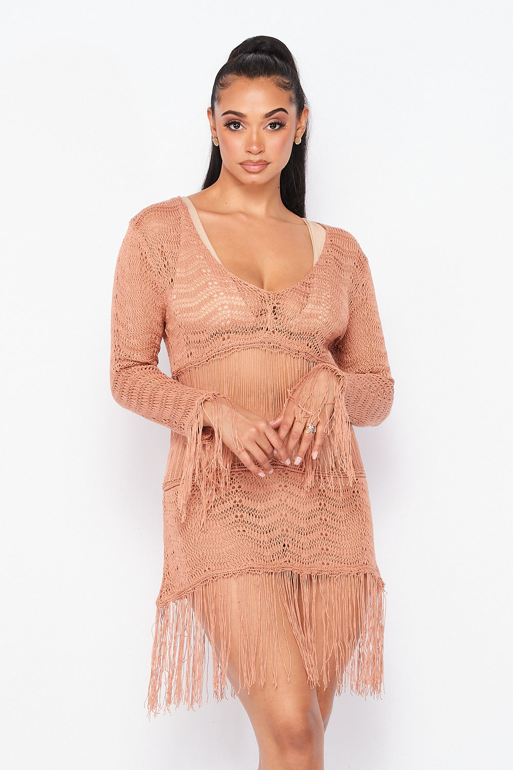 Fringe Swim Cover Up