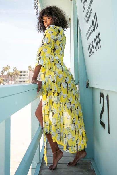Wrap Dress Cover Up