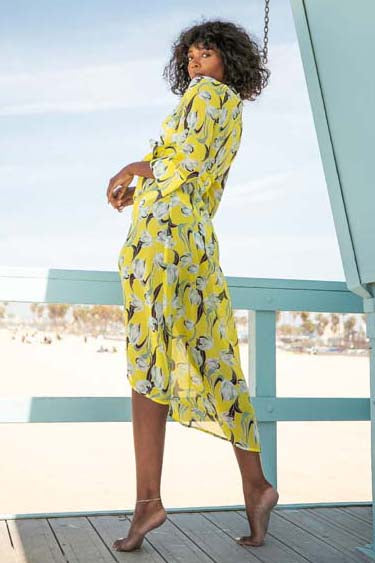 Wrap Dress Cover Up