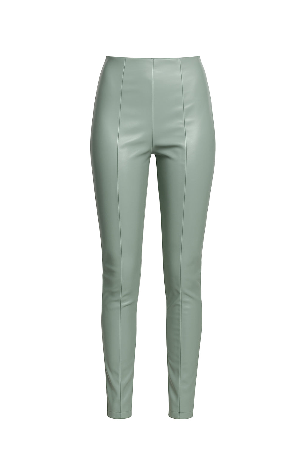Soft Leather High Waist Skinny Pants