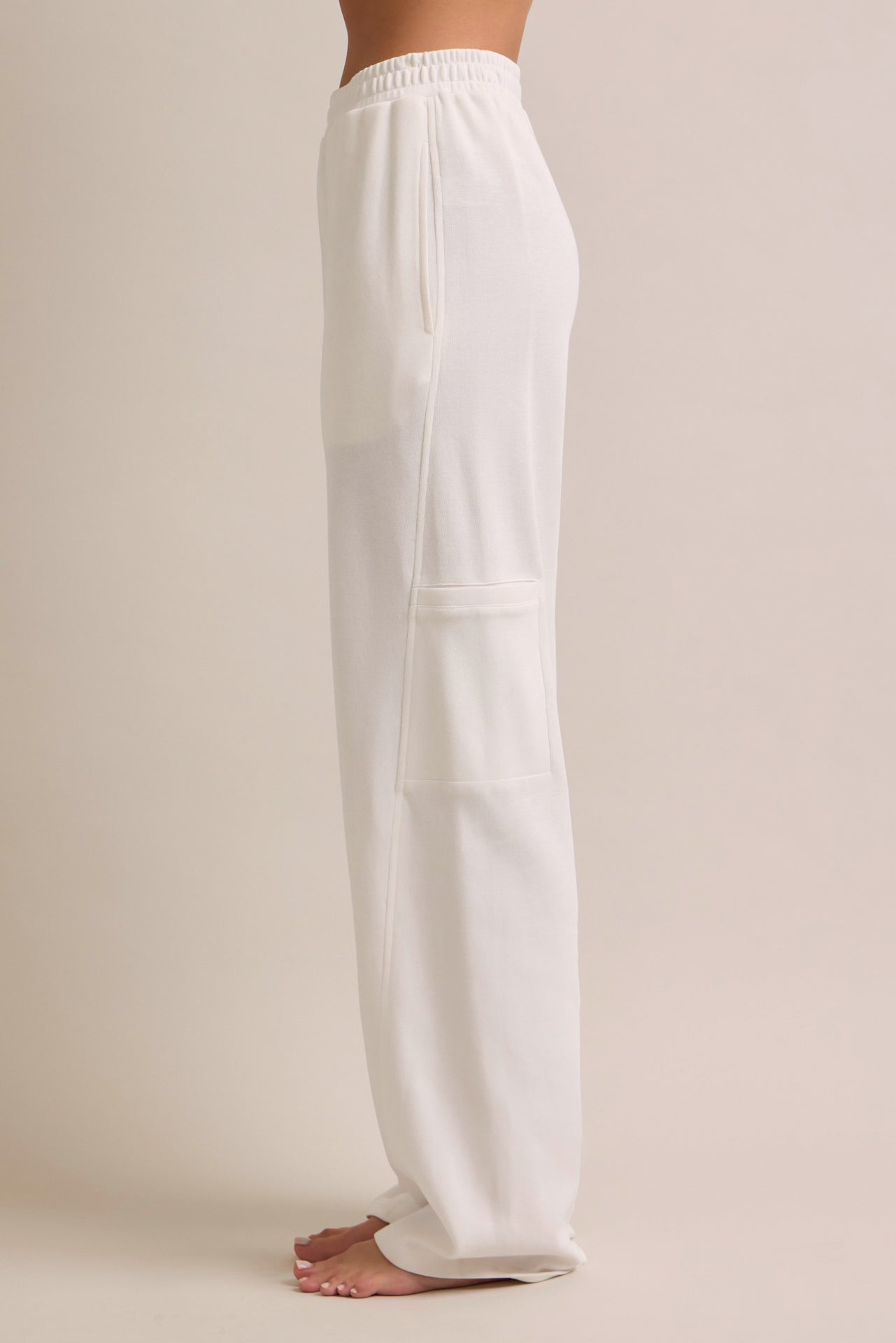 Aveline Knit Collar Zip Up Jacket and Pants Set