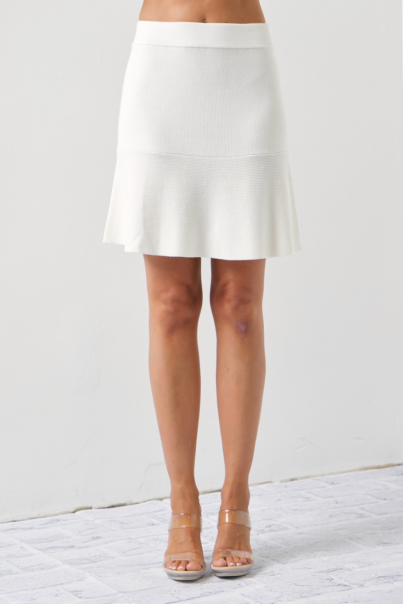 Girls Day Out Knit Top and Skirt Set