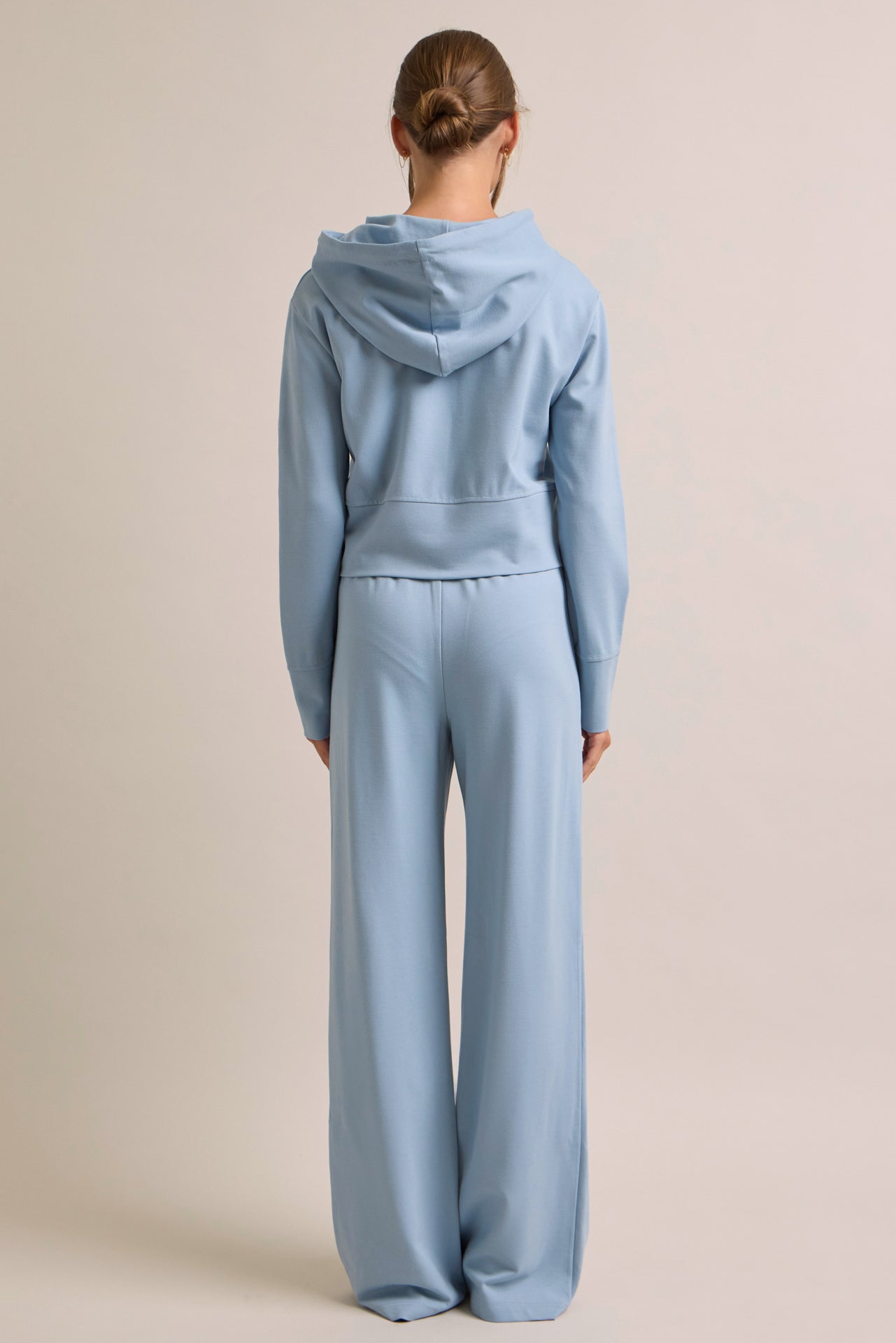 Casual Chic Hoodie & Wide Pants Set