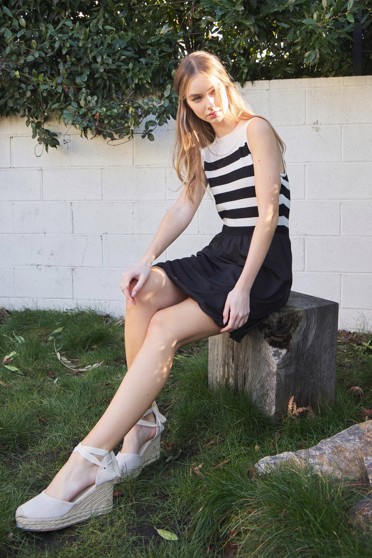 Viviana Bubble Skirt Sleeveless Mini Dress