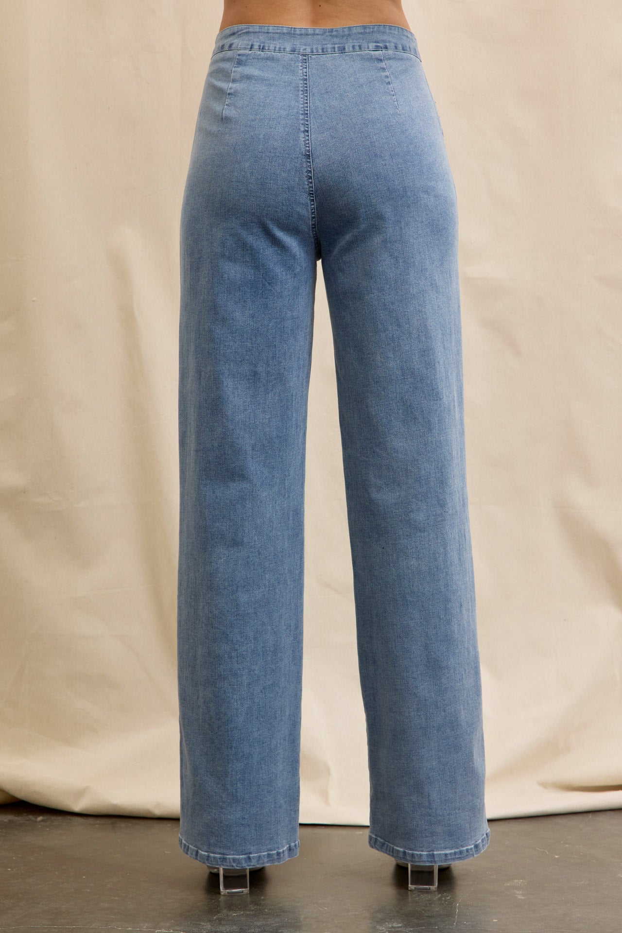 Lunelle Woven Tube Blazer Vest And Pants Set