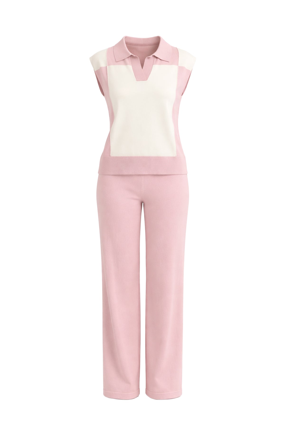 Luna Colorblock Knit & Pants Set