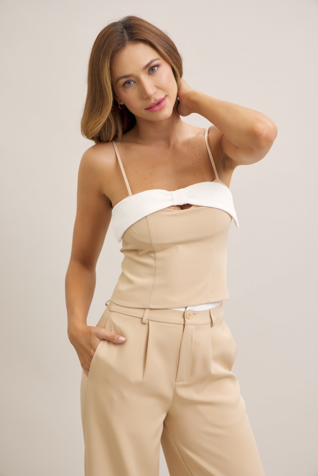 Take Me Places Tube Top & Pants Set