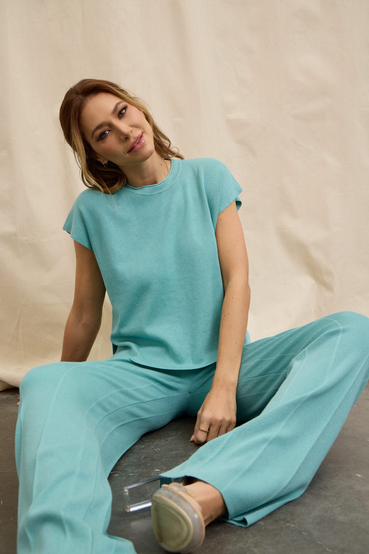Piper Sleeveless Top and Pants Set