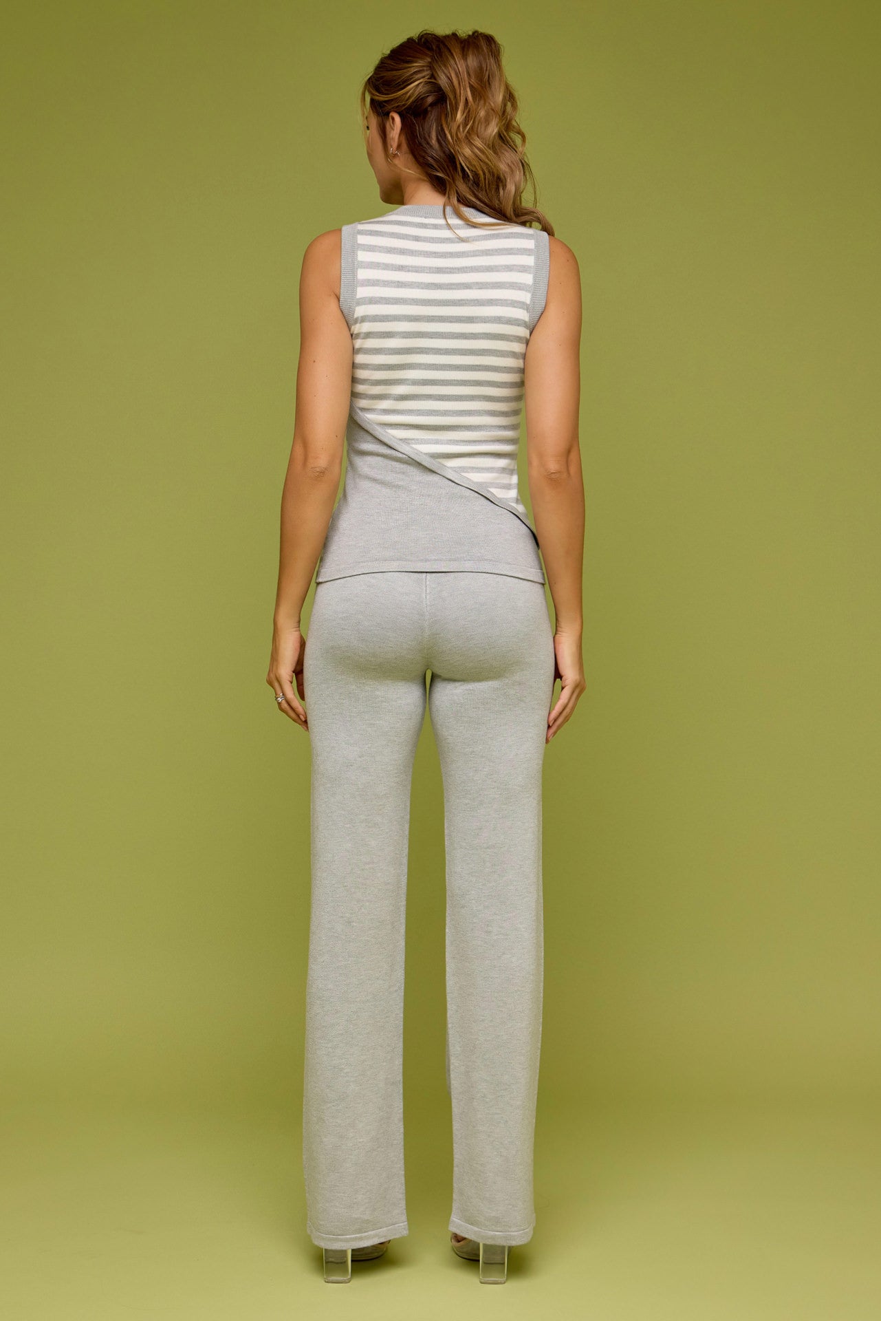 Rosalie Pointelle Sleeveless Top