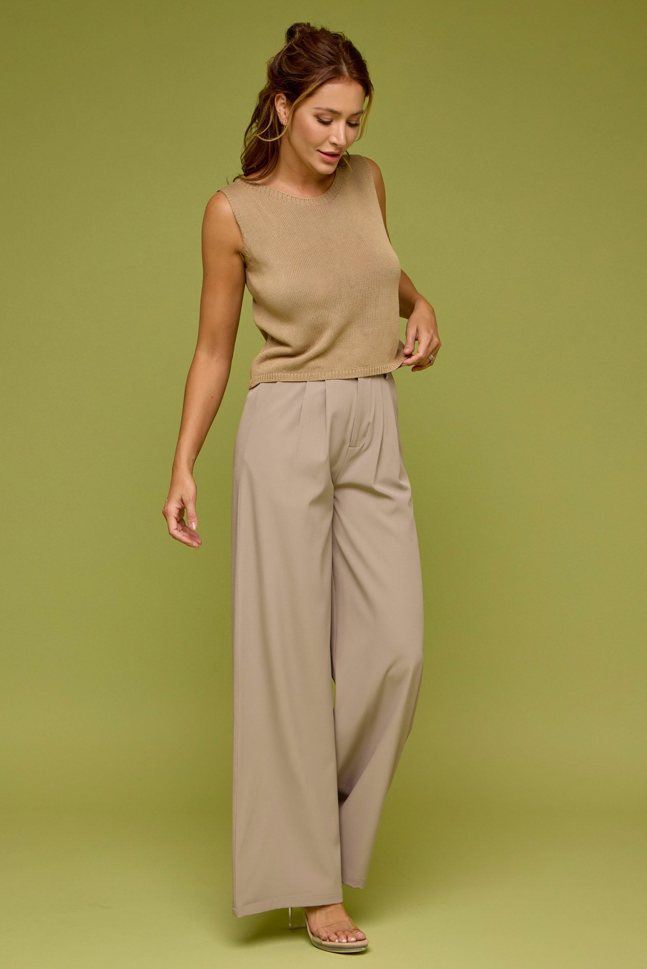 Celeste Woven Wide Leg Pants