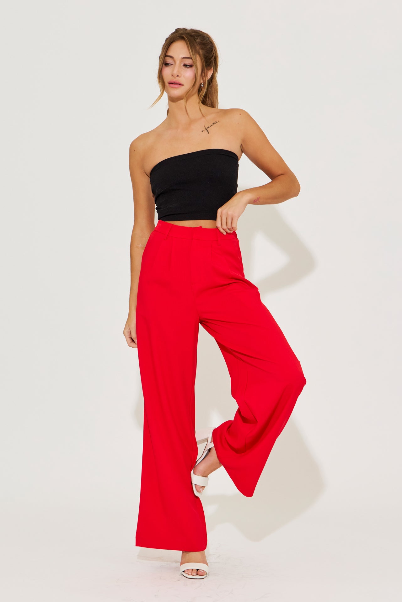 Celeste Woven Wide Leg Pants