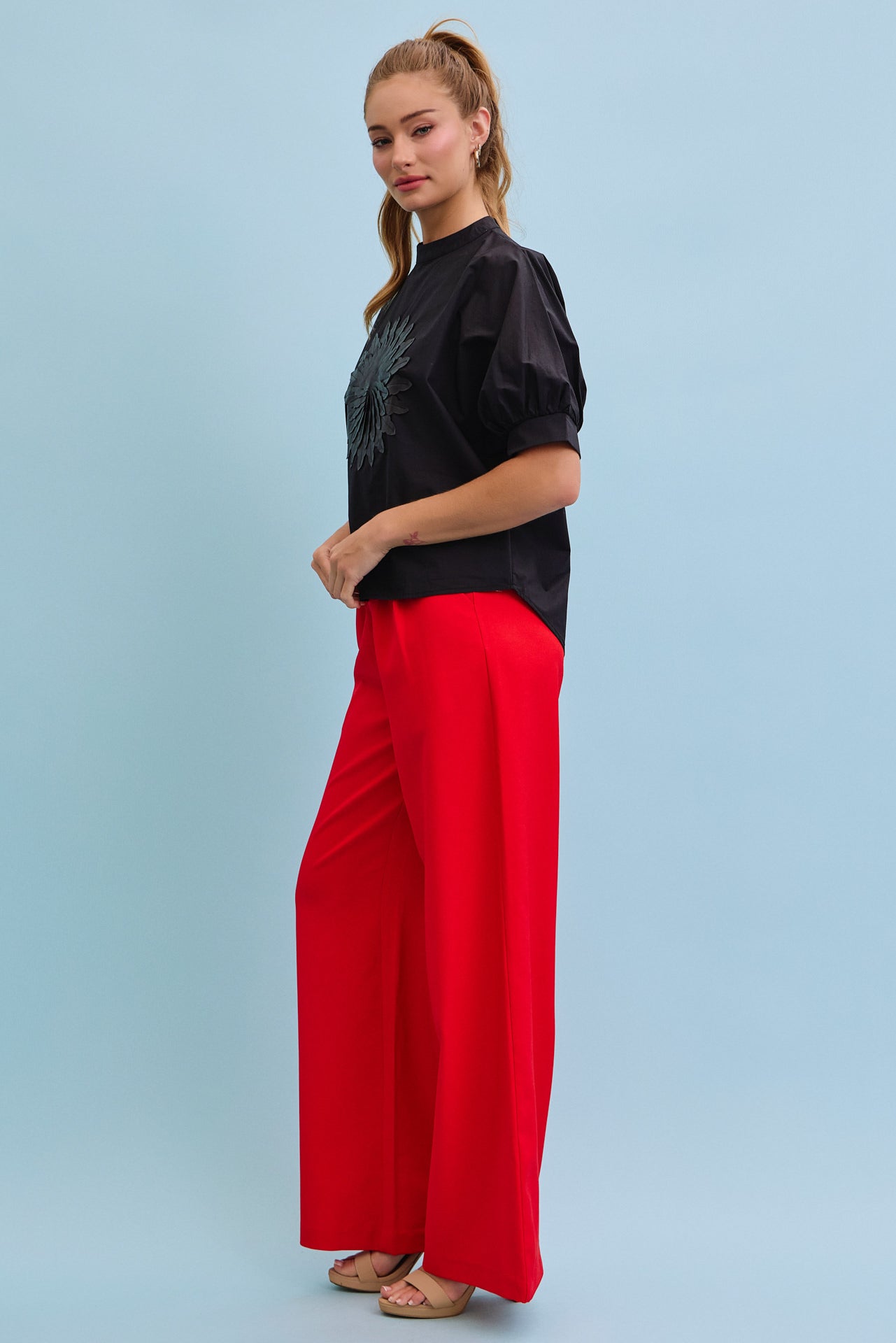 Celeste Woven Wide Leg Pants