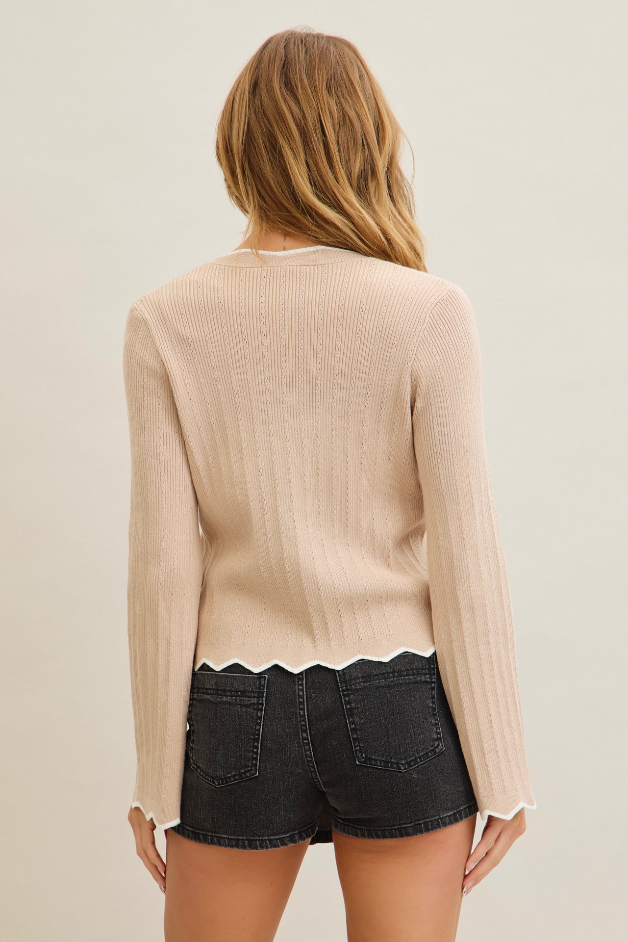 Elegant Bow Cardigan