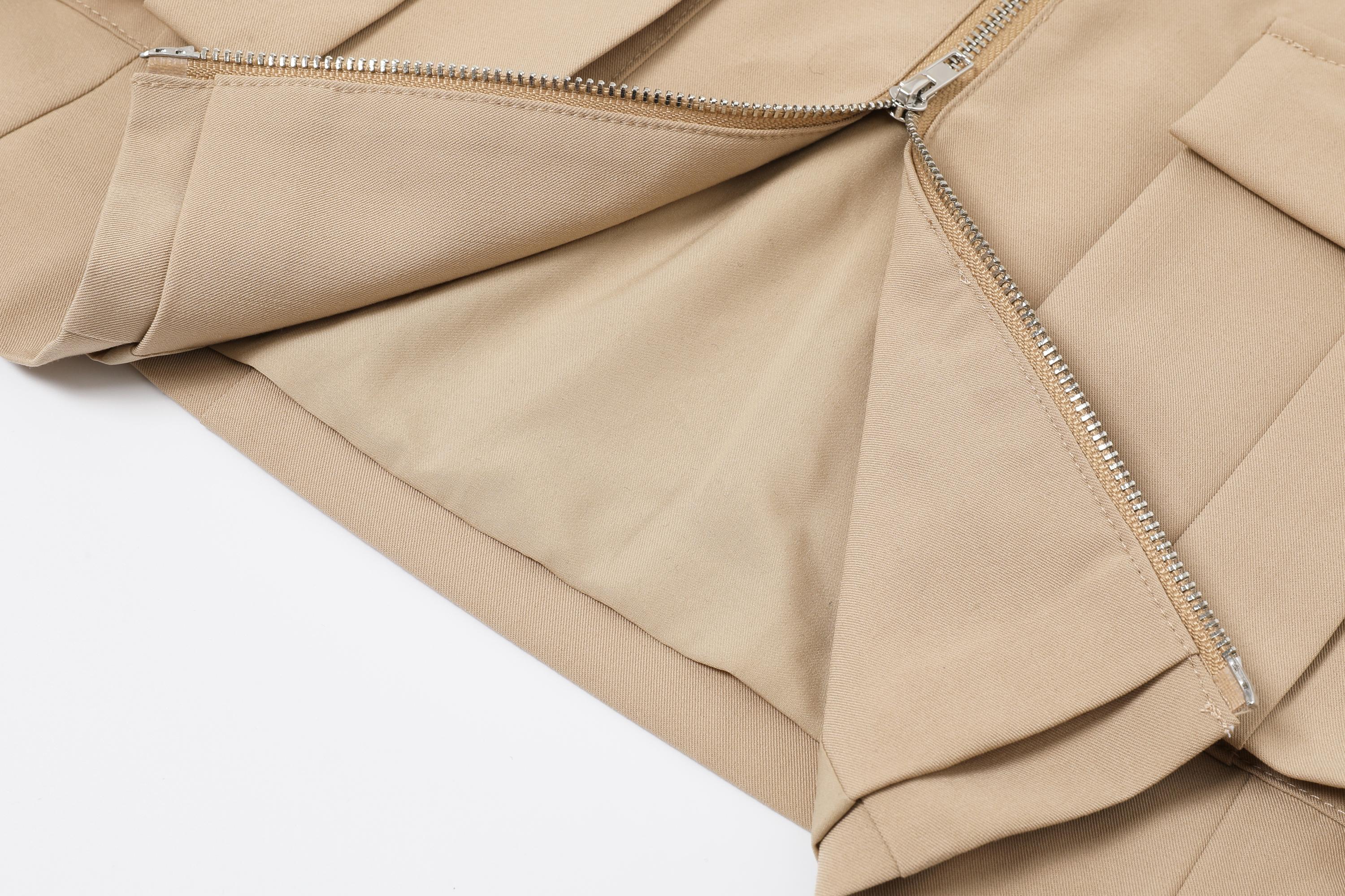 Alessia Woven Adjustable Straps With Front Pockets