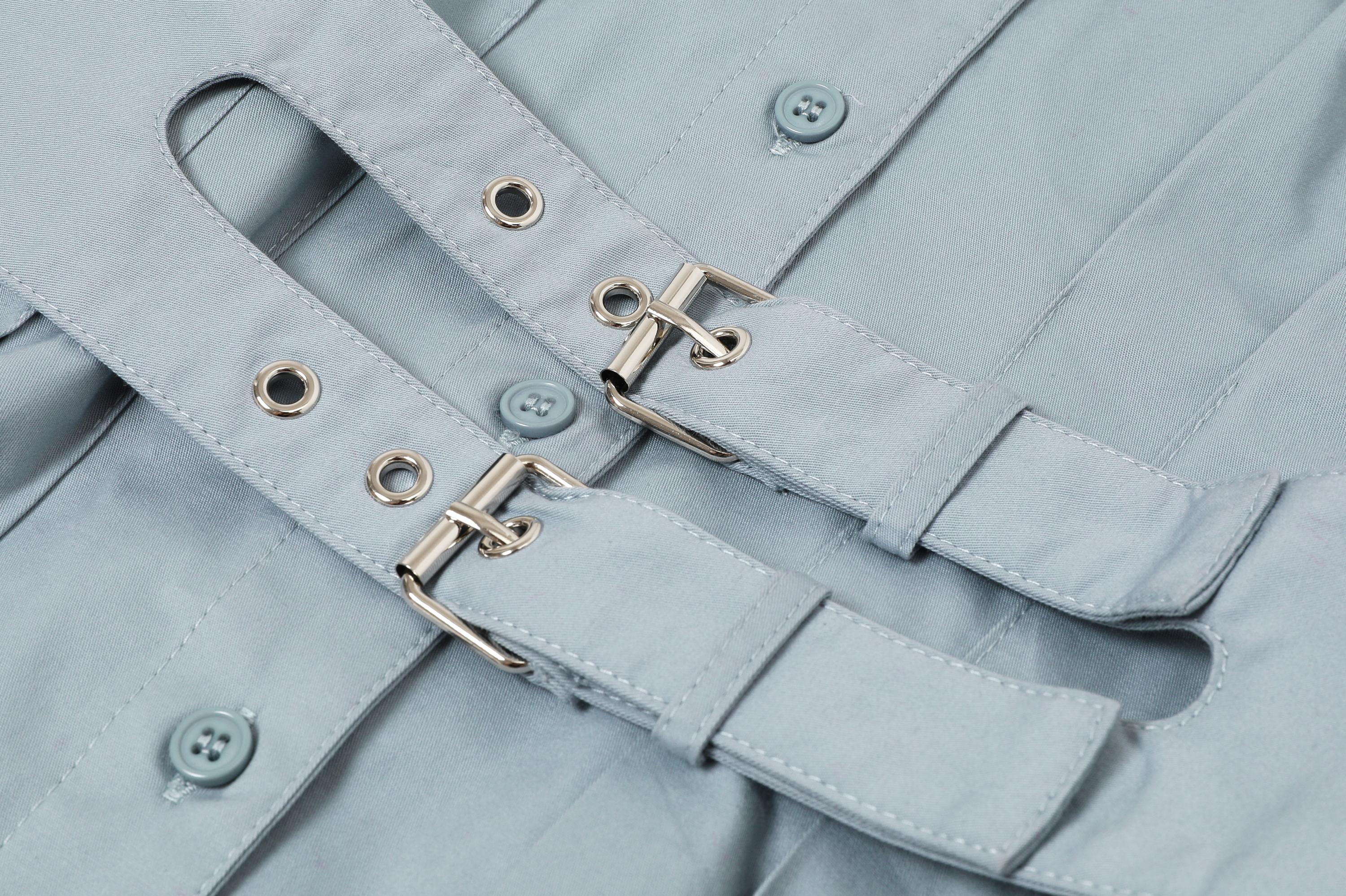 Woven Belted Grace Top