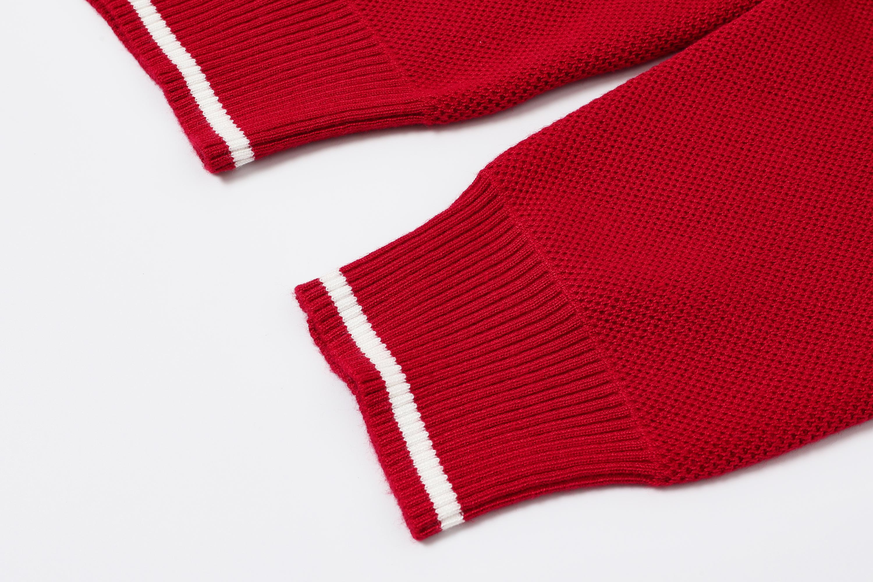 Hooded Flow Cardigan With Contrast