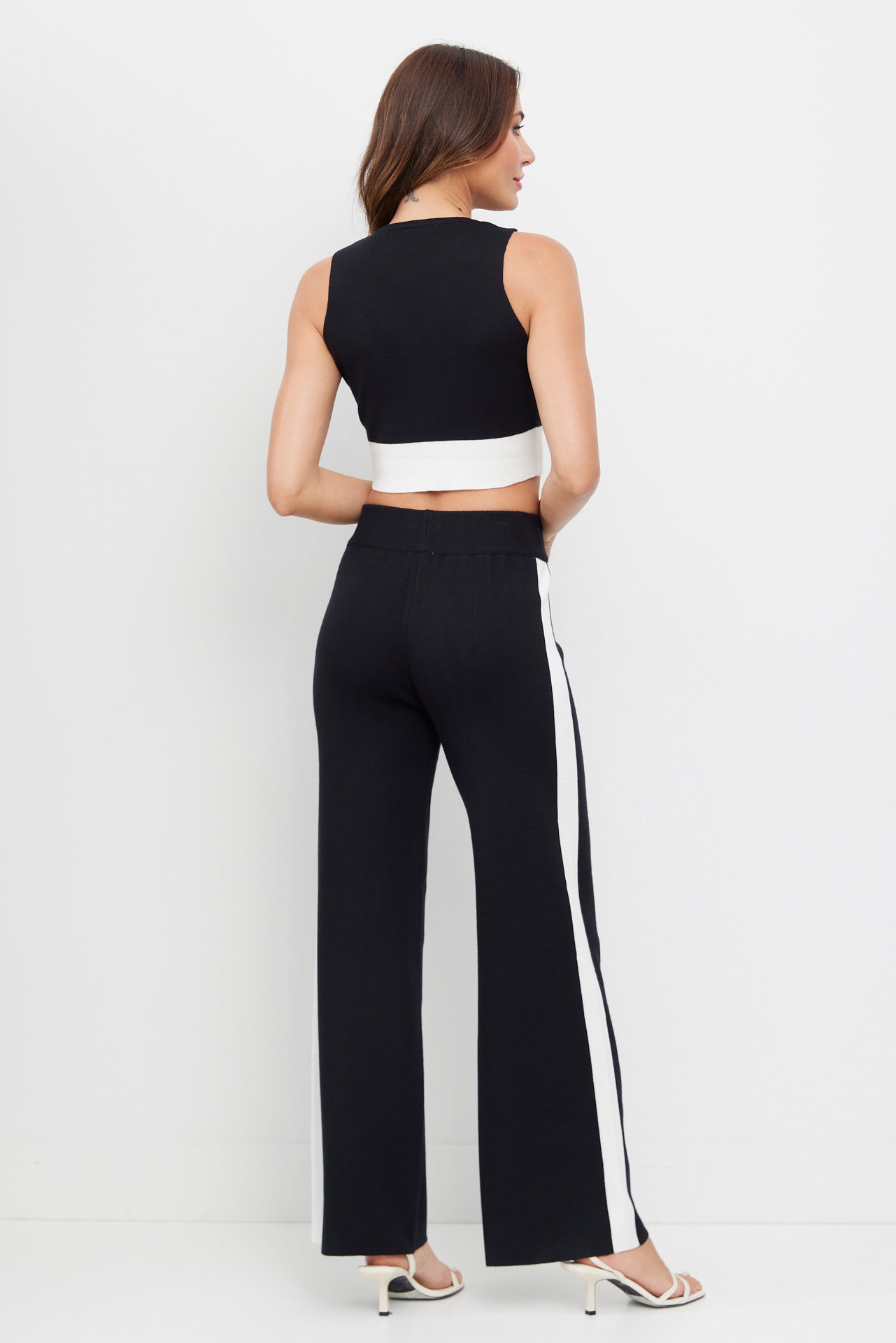 Sleeveless Two Pieces Set