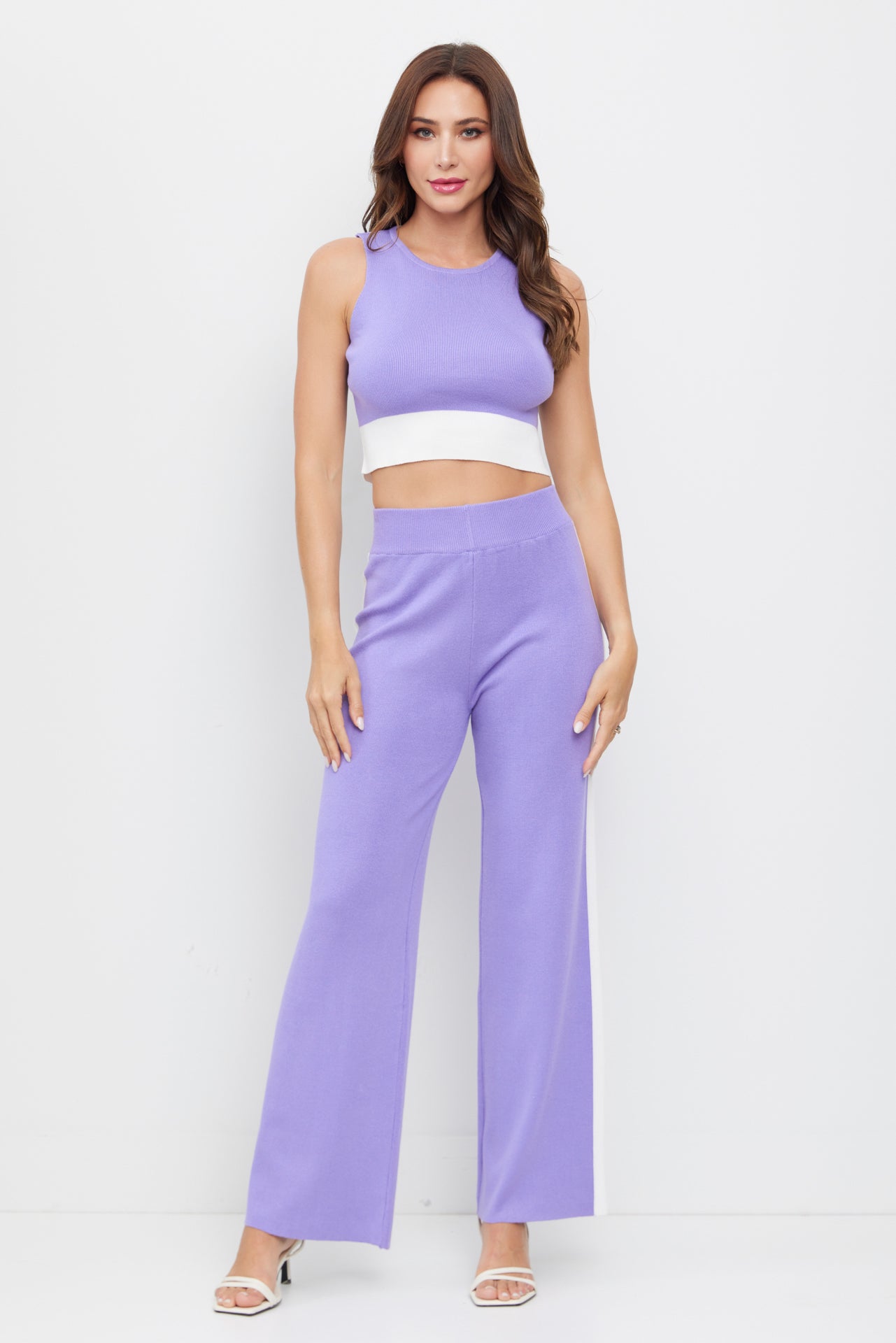 Sleeveless Two Pieces Set