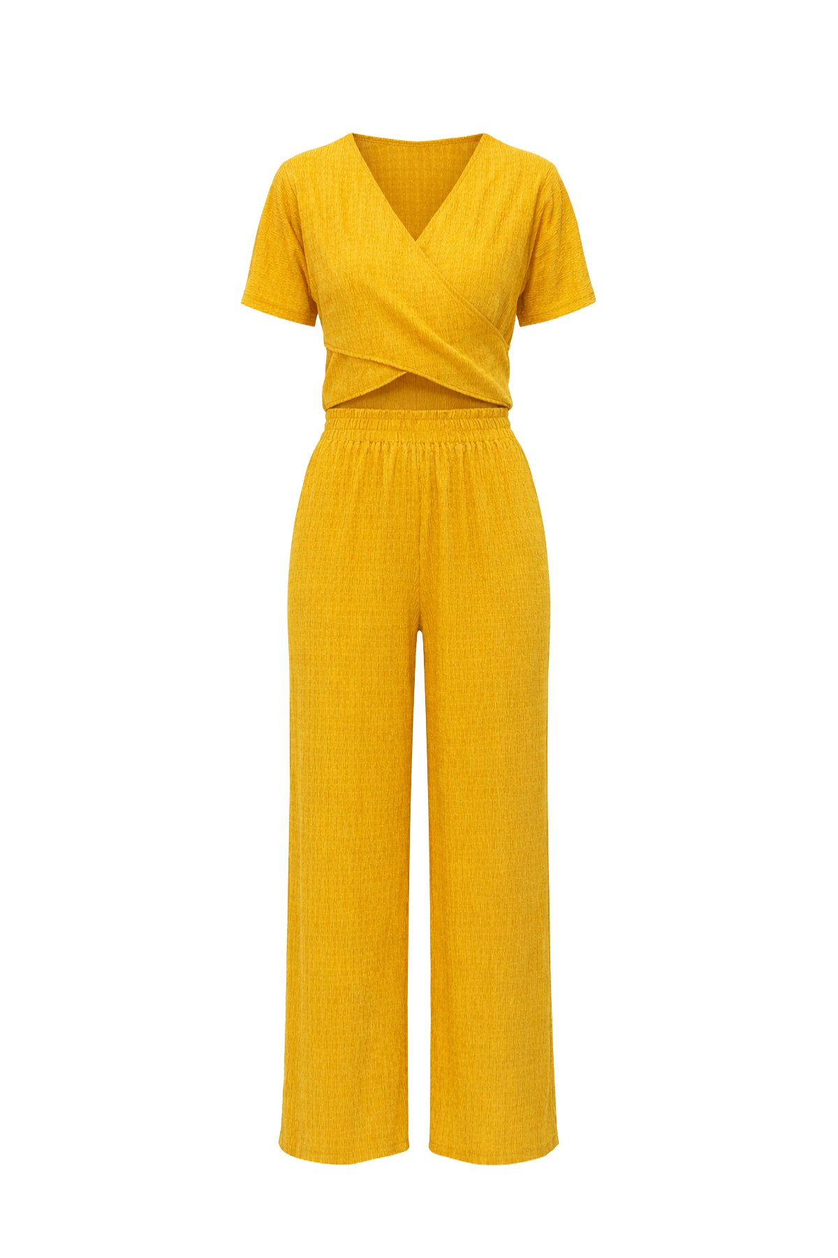 Textured Two Piece Set