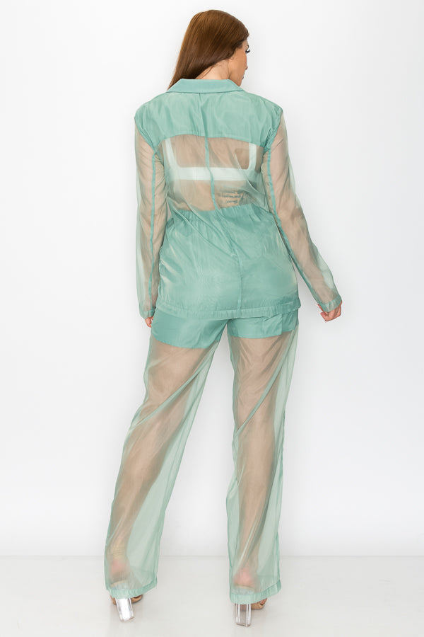 Solid Organza Set