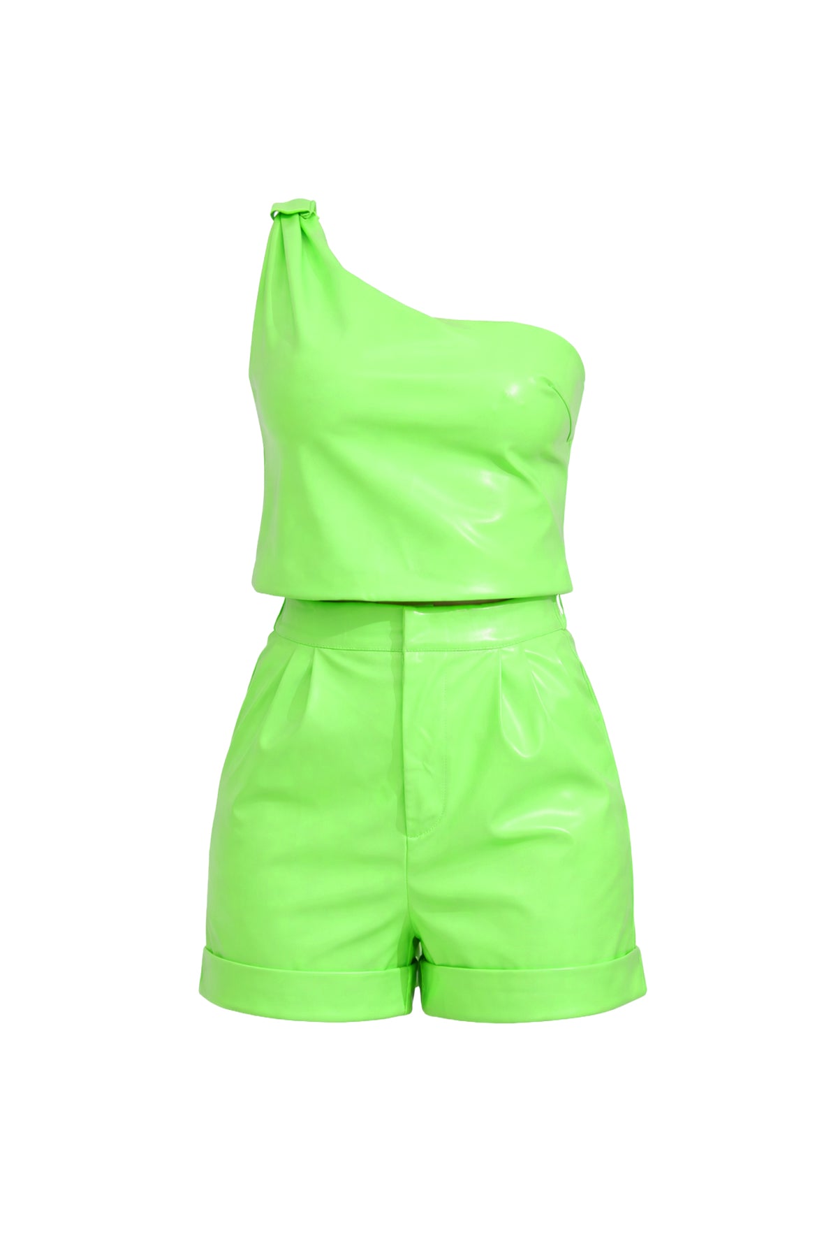 One Shoulder Short Set