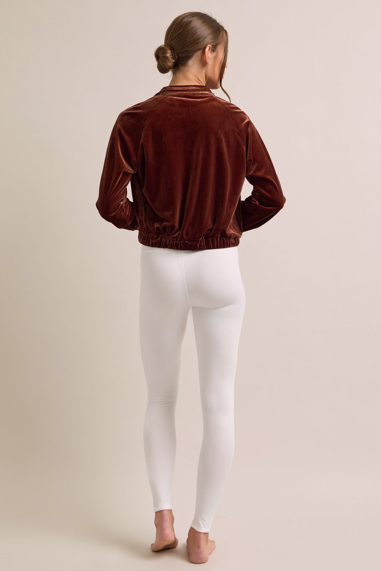 Velvet Two Piece Track Suit