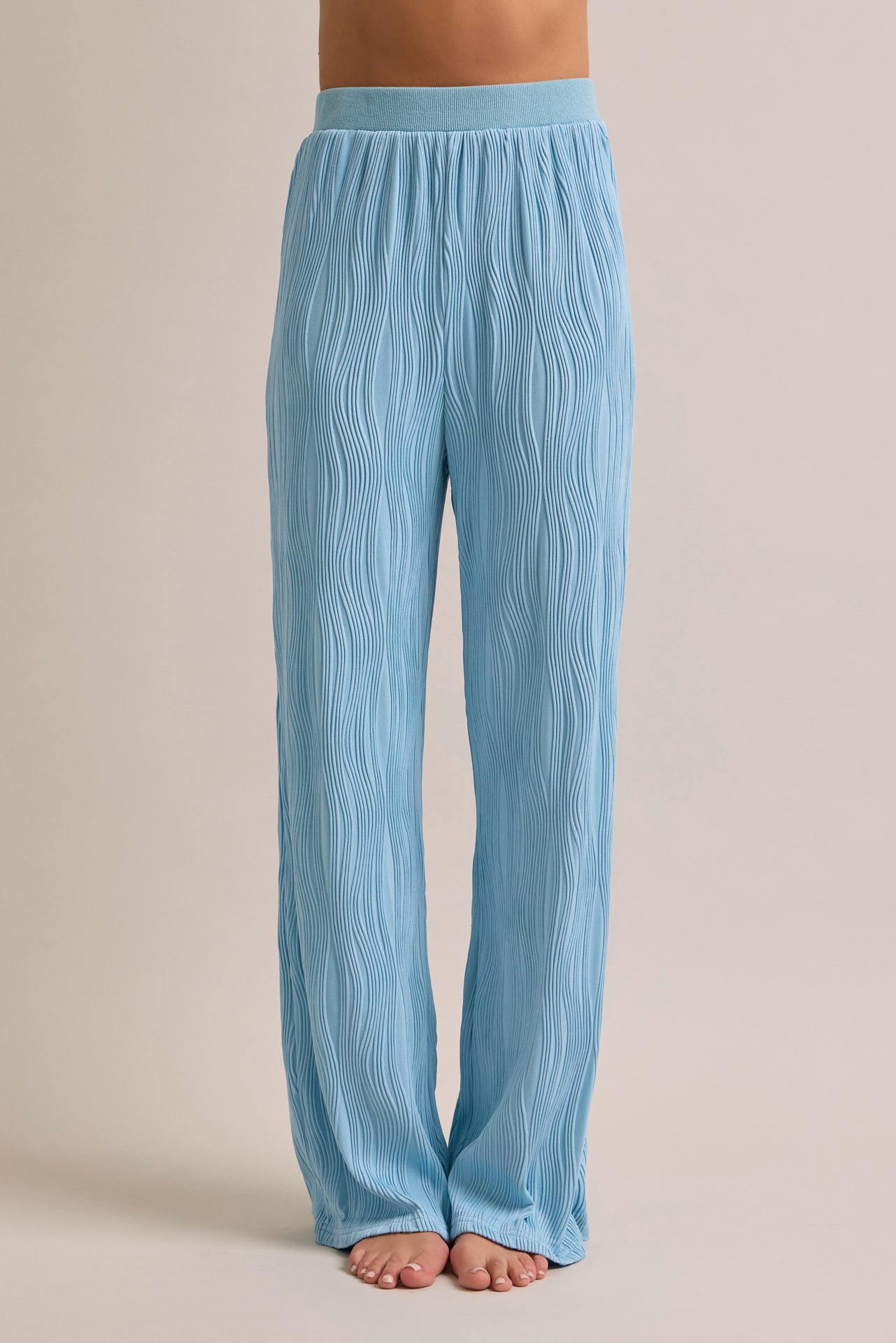 Textured Zip Hoodie and Pants Set