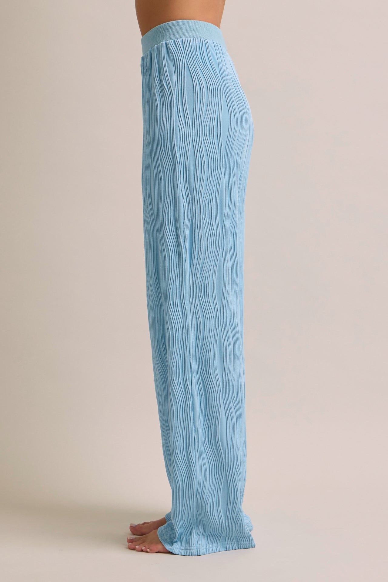 Textured Zip Hoodie and Pants Set